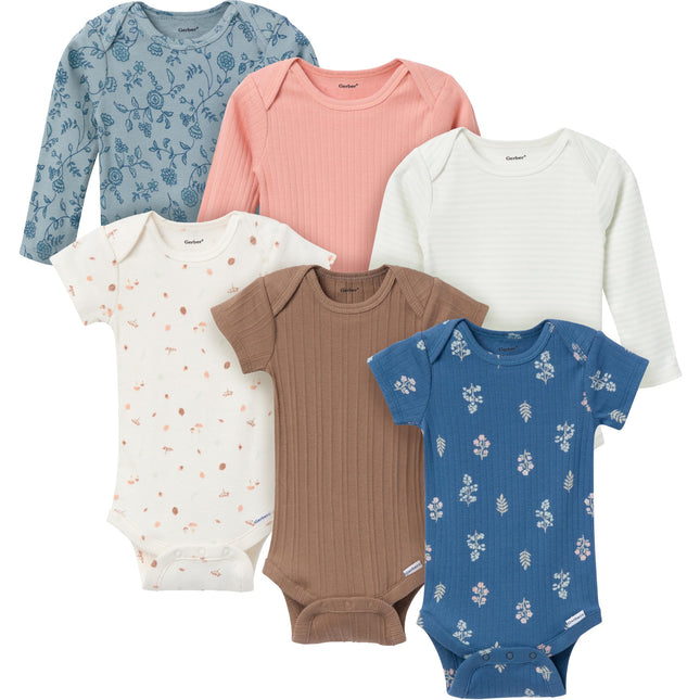 Gerber Unisex Baby Multi-pack Onesies Bodysuits (S