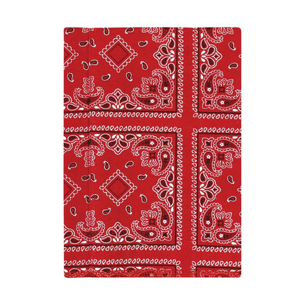 Hudson Baby Unisex Baby Cotton Flannel Burp Cloths, Cowboy 4-Pack, One Size