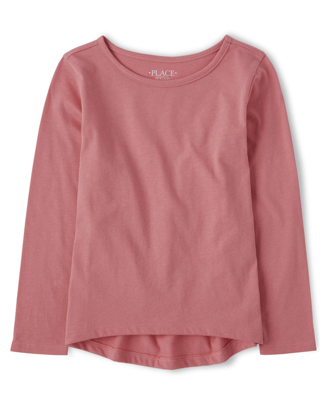 The Children's Place Girls' Single Long Sleeve Bas