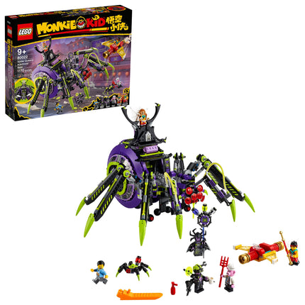 LEGO Monkie Kid Spider Queen’s Arachnoid Base 8002