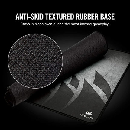 Corsair Gaming MM300 Extended Anti-Fray Cloth Gaming Mouse Mat, Black