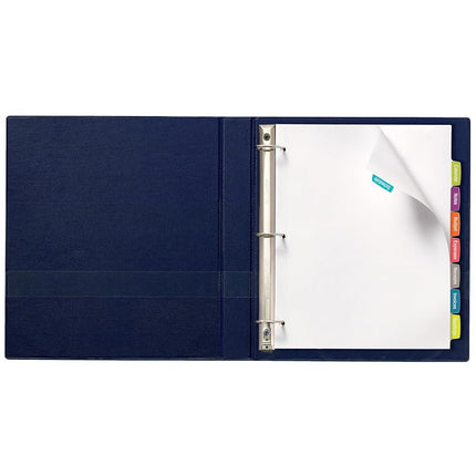 Avery Big Tab Printable White Label Dividers with Easy Peel, 8 Tabs, 20 Sets (14435)