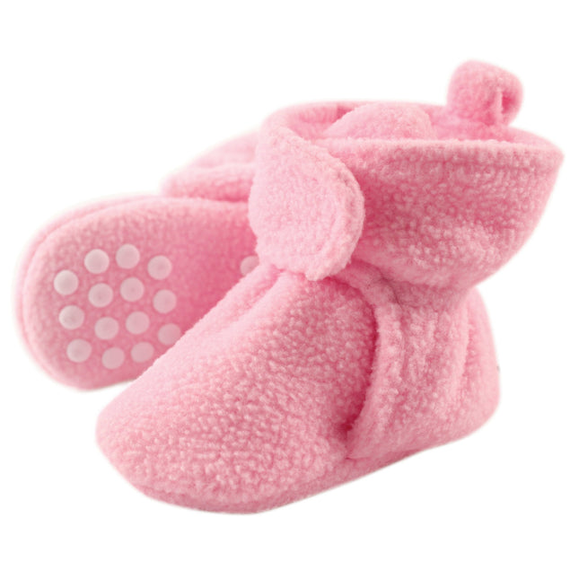 Luvable Friends Unisex Baby Cozy Fleece Booties, L
