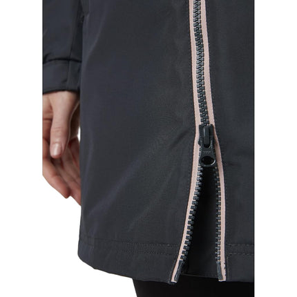 Helly Hansen Women's W Long Belfast Winter Jacket, Ebony, S