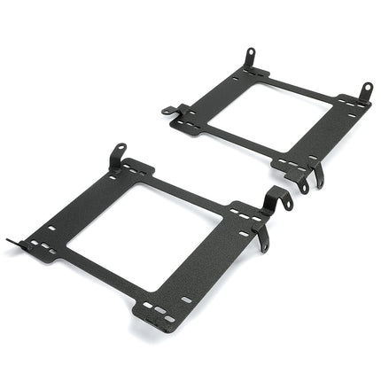 ECOTRIC Racing Seat Brackets Compatible with 1993-2007 Subaru Impreza WRX STI Replacement for SB019DR SB019PA Steel Mounting Brackets Rail Track