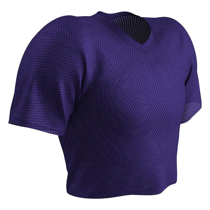 CHAMPRO Polyester Porthole Mesh Practice Football Jersey Purple