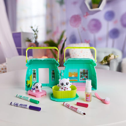 CRAYOLA Scribble Scrubbie Pets Scented Spa, Features Scented Markers