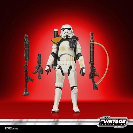 Star Wars The Vintage Collection Sandtrooper (Squad Leader), A New Hope Premium 9.5 cm Collectible Action Figure