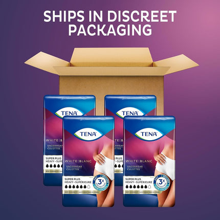 Tena Incontinence Underwear for Women, Super Plus Absorbency, Small/medium, 72 Count