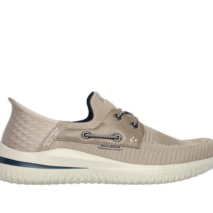 Skechers Men's Slip-ins: Delson 3.0-Roth Loafer, Taupe, 9.5 UK