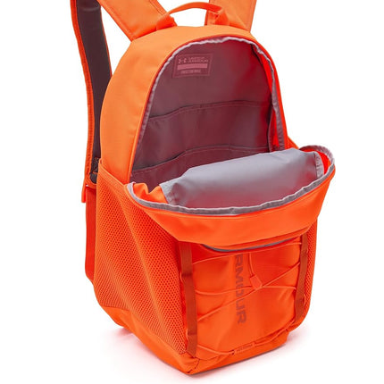Under Armour Hustle Sport 6.0 Backpack Unisex Adult, (825) Blaze Orange, Clay Green, Outrageous Orange, one size fits most, Hustle Sport 6.0 Backpack