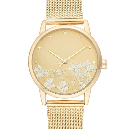 Nine West Women's Mesh Bracelet Watch