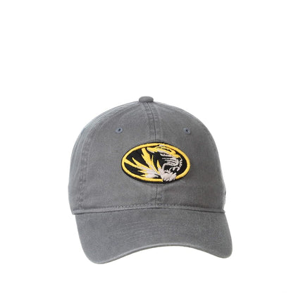 ZHATS NCAA Missouri Tigers Mens Adjustable Scholarship Hat Charcoal, Missouri Tigers Charcoal, Adjustable