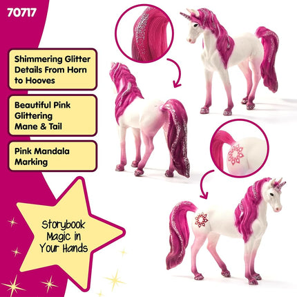 SCHLEICH 70717 Mandala Unicorn Mare bayala Toy Figurine for children aged 5-12 Years