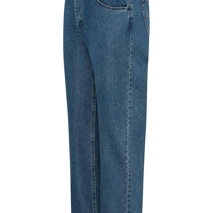 Red Kap Men's Relaxed Fit Jean, Stonewash, 38x30