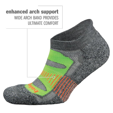 Balega Hidden Comfort No Show Socks, Ultimate Moisture-Wicking Performance, Ergonomic Fit, Cushioned Support, Breathable Design, Ideal for Running and Daily Wear - Charcoal, X-Large (UK Size 11-13)