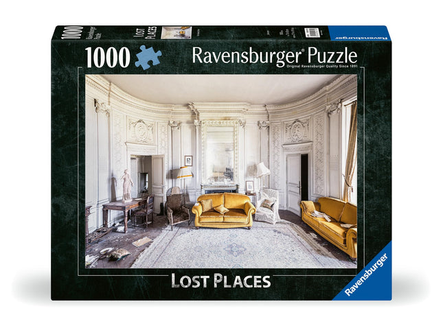 Ravensburger 12000179 - The Drawing Room - 1000 pieces jigsaw puzzle – Puzzle for adults and kids age 14 years up, lost places jigsaw puzzle