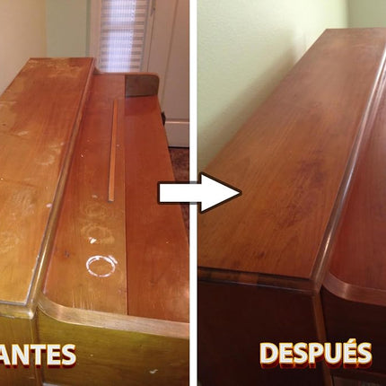 Howard Restaurador de Acabados Caoba RF5016 Restaura el Acabado Original Elimina las Marcas de Calor y Manchas en Muebles de Madera 473ml