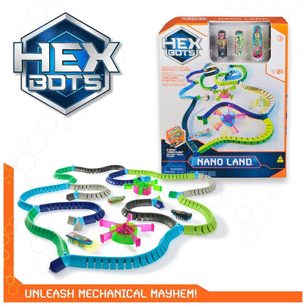 HEXBUG Nano Land Sensory Playset with 3 Nano Bugs