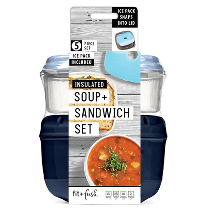 Set de sopa y sándwich Fit & Fresh Healthy Living