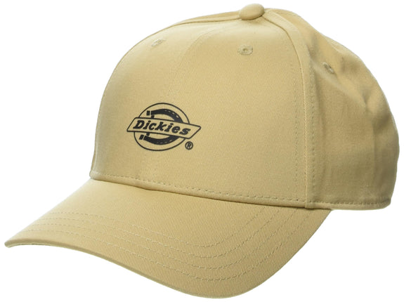 Dickies Men's Low Pro Logo Print Cap, Beige, One S