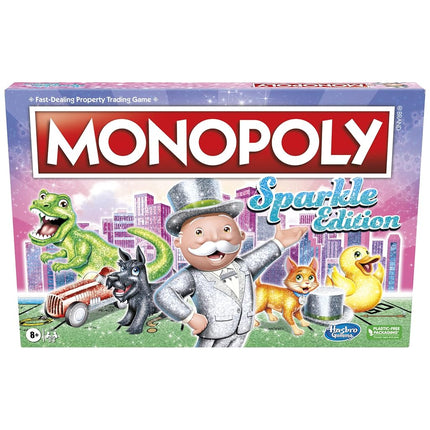 Hasbro Gaming Monopoly Sparkle Edition Board Game,