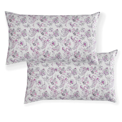 Elegant Comfort Luxury Soft Bed Sheets Paisley Pattern - 1500 Premium Hotel Quality Microfiber Softness Wrinkle and Fade Resistant (4-Piece) Bedding Set, Twin/Twin XL, Paisley Purple