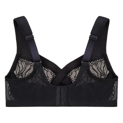 Glamorise MagicLift Natural Shape Support Wirefree Bra 1010 (Women's & Women's Plus) Black