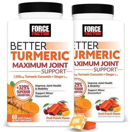 Force Factor Better Turmeric Maximum Joint Support