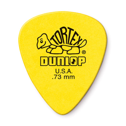 Dunlop Picks - Tortex Standard Yellow 0.73mm - Bag
