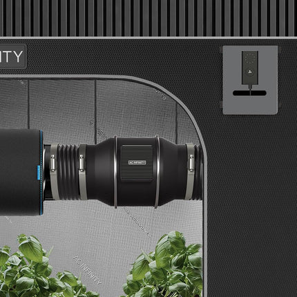 AC Infinity CLOUDLINE S8 PRO, Quiet 8” Inline Duct Fan with 10-Speed