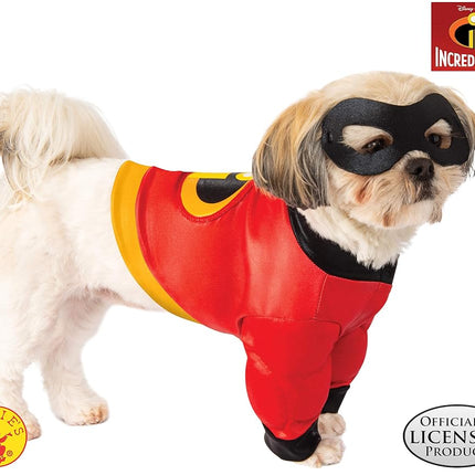 Rubie's unisex adult Disney: Incredibles 2 Shirt and Mask Pet Costume, AS Shown, M Neck 14.5 Girth 20 Back 15 US