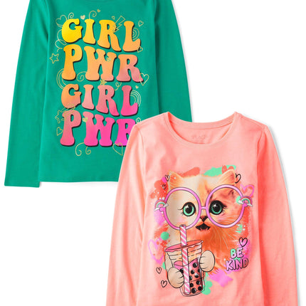 The Children's Place Girls' Assorted Everyday Long