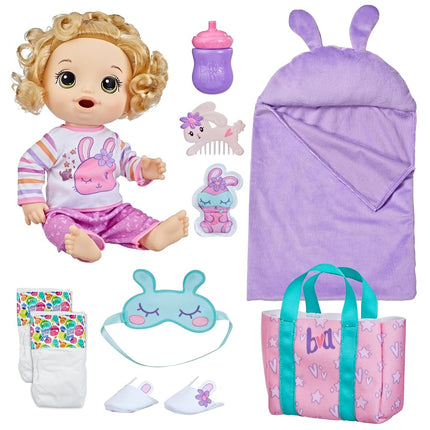 Baby Alive Bunny Sleepover Baby Doll, Bedtime-Them
