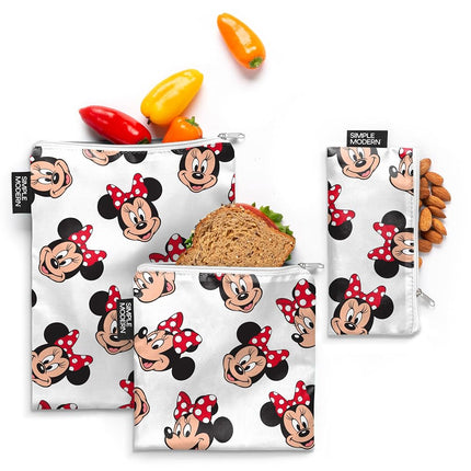 Simple Modern Reusable Snack & Sandwich Bags | 3 P