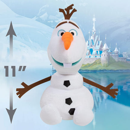 Just Play Disney Frozen 11" Laugh, Shimmy & Shake Olaf, Sound and Movement, Children's Toy from 3 Years