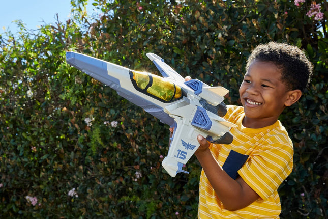 Buzz Lightyear Disney and Pixar Lightyear Toys, XL-15 Spaceship Vehicle with Buzz Lightyear Action Figure and Projectiles, Blast and Battle Pack