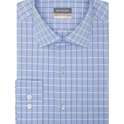 Van Heusen Men's Dress Shirt Regular Fit Stain Shi
