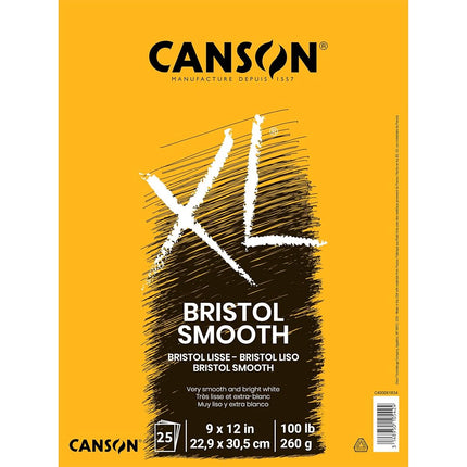 Canson XL Series Bristol Paper, Smooth, Foldover P