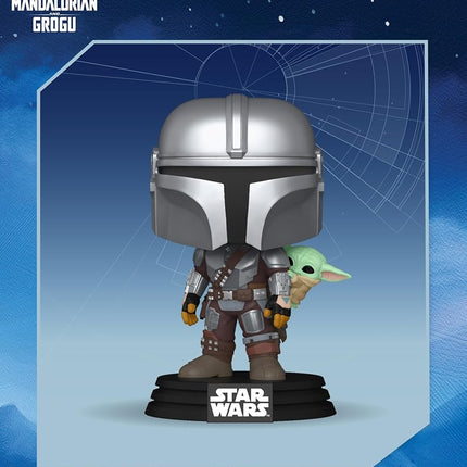 Funko POP! Star Wars: Mandalorian & Grogu - Mandalorian with Grogu