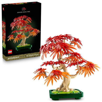 LEGO Botanicals Japanese Red Maple Bonsai Tree - A
