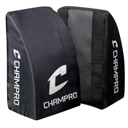 Genouillère de receveur Champro (Noir, Jeune)