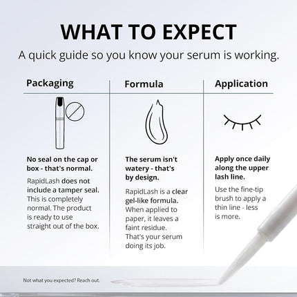 RapidLash Eyelash Enhancing Serum - Promotes Appearance of Longer, Fuller, And Thicker Eyelashes, For Eye Lash Enhancement, Paraben, And Cruelty Free