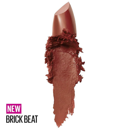 MAYBELLINE - Color Sensational The Creams Cream Finish Lipstick Brick Beat 122-0.15 oz (4.2 g)