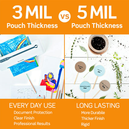 Scotch Thermal Laminating Pouches, 3 Mil Letter Size Laminating Sheets, 8.9 x 11.4 Inches, Education Supplies & Craft Supplies, for Use with Thermal Laminators, 200/Pack, 6 Packs, 1200 Total Pouches