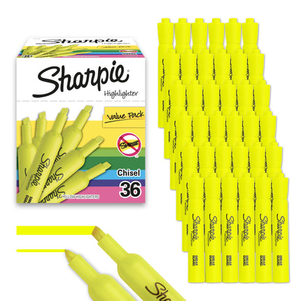 Sharpie Chisel Tip Tank Style Highlighter, Fluores
