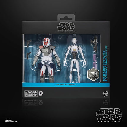 Star Wars The Black Series ARC Trooper (Infiltrator) & Commando Droid (Training), Star Wars: Battlefront II Premium Collectible 6 Inch Action Figures