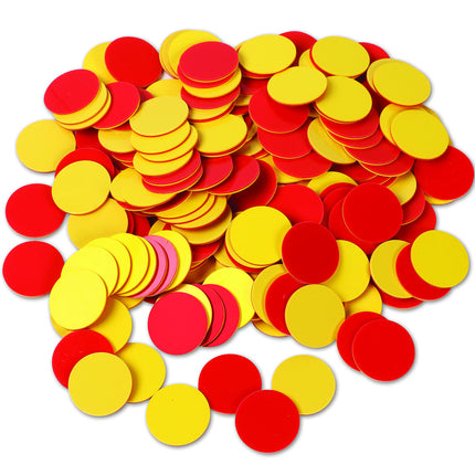 Learning Resources Two Color Counters, Red and Yellow, Pack of 200