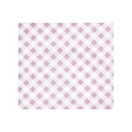 Hudson Baby Unisex Baby Cotton Flannel Receiving Blankets Bundle, Purple Dainty Floral, One Size