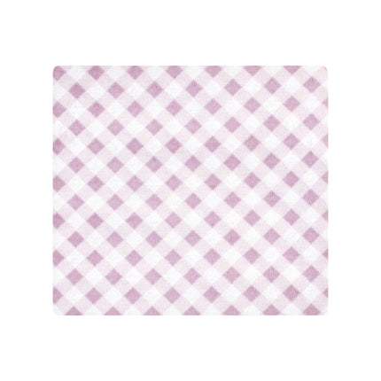 Hudson Baby Unisex Baby Cotton Flannel Receiving Blankets, Purple Dainty Floral, One Size